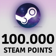 100000 STEAM POINTS 100k |