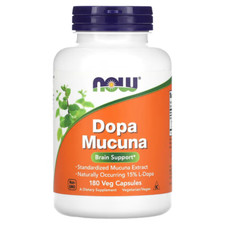 NOW FOOD, DOPA MUCUNA, 180