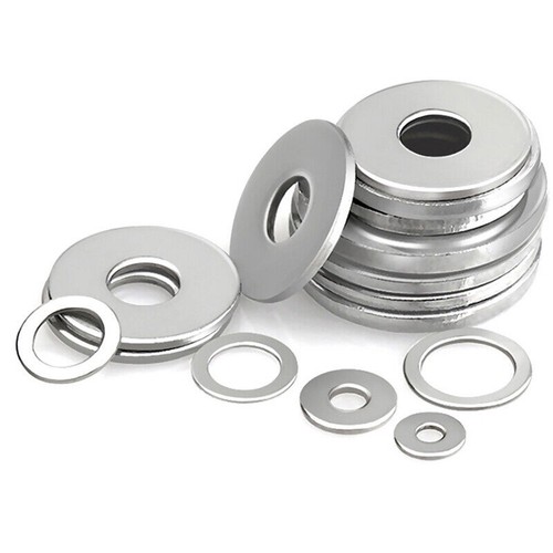 Rondelle piatte acciaio inox