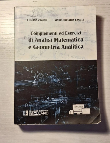 Libro analisi matematica 1 - di,