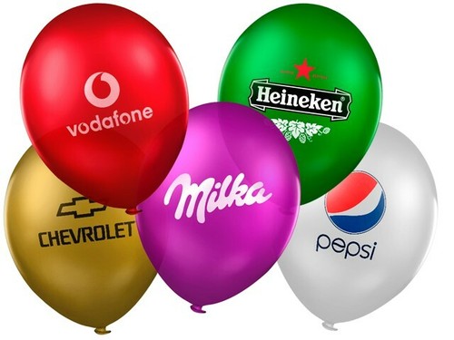 100 palloncini pubblicitari - palloncini,