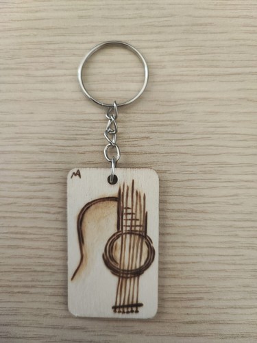 Portachiavi chitarra musica