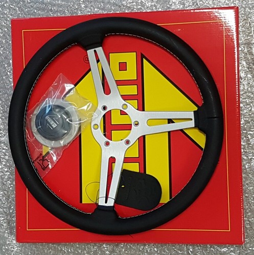 Volante sportivo pelle momo - volante,