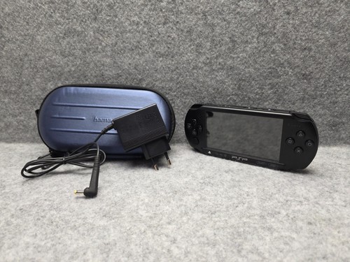 Psp e1004 black console - black,