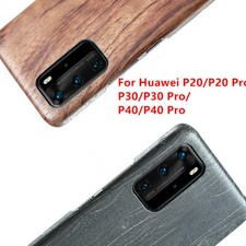 Per Huawei P40 P30 Pro legno