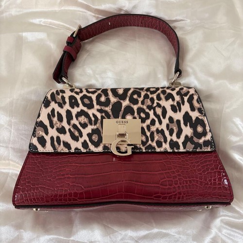 Borsa mano guess leopardata - borsa, a