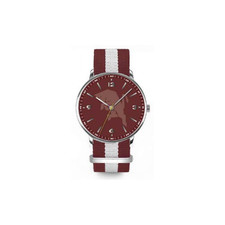Orologio TORINO FC P-TA4490XR1 Tessuto Bordeaux OFFICIAL