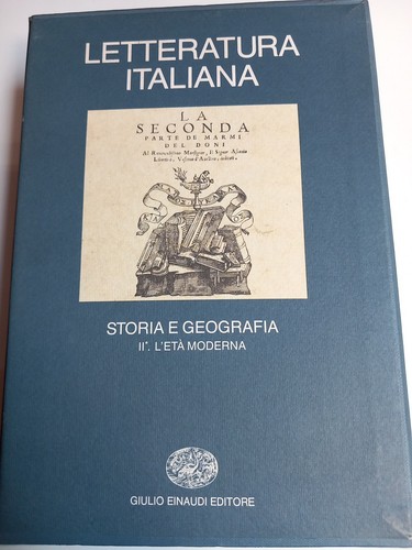 Letteratura italiana storia - italiana,