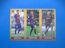 Figurine Panini Fifa 365 2019-20 2020 n.104 Messi/Griezmann/Suarez Barcelona