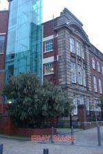 PHOTO  WOLVERHAMPTON UNIVERSITY BUILDING AND FINE SPECIMEN OF A GARRYA  2009
