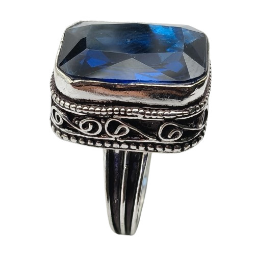 Anello placcato argento antico