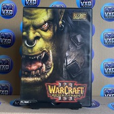 WARCRAFT III 3 + REIGN OD CHAOS PC MAC CD ROM GIOCO VERSIONE UFFICIALE BLIZZARD