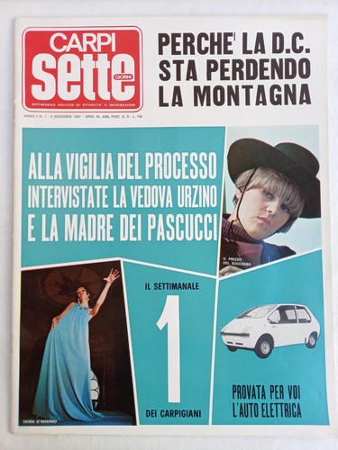 Carpi sette 1967 - sette,