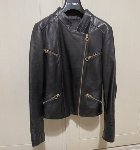 Pinko giubbotto pelle - pinko,