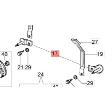 EFCO KIT SUPPORTI RUOTA