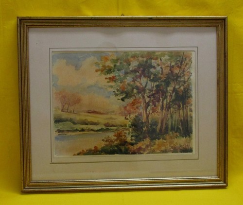 Antico quadro acquarello - ✅,