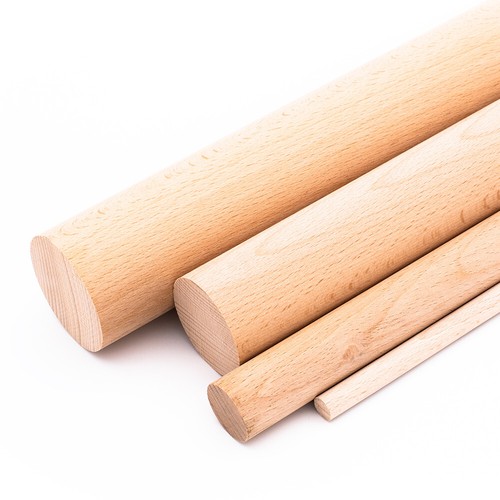 Asta tonda legno - in,