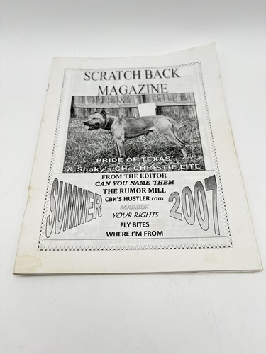Rivista scratch back estate - back,