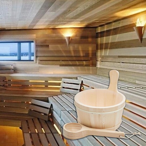 Secchio per sauna - secchio, con