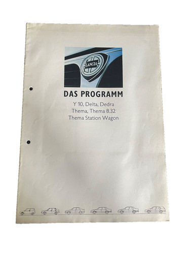 Brochure lancia - brochure,