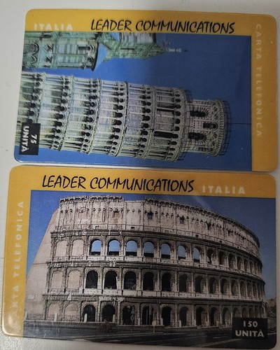 Coppia carte telefoniche - coppia,