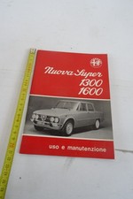 manuale uso manutenzione Alfa
