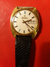 BULOVA ACCUTRON N°0 PLACCATO ORO QUADRANTE BIANCO, CINTURINO INCOMPLETO,ANNI 60