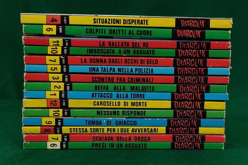 Diabolik lotto fumetti - diabolik,