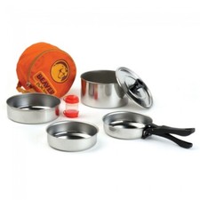 Beaver Brand Cooking set Alpina 16 - Batteria da cucina per campeggio