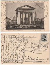 MILANO - ARCO DI PORTA TICINESE - DISEGNO DI A. SIDOLI - VIAGG. -94475-