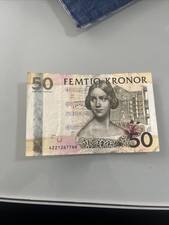Femtio kronor moneta - 50,