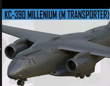 3d printed KC-390 MILLENIUM V1
