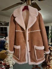 Giacca di pelle di sherling