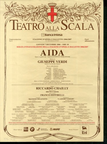 Teatro alla scala locandina - alla,