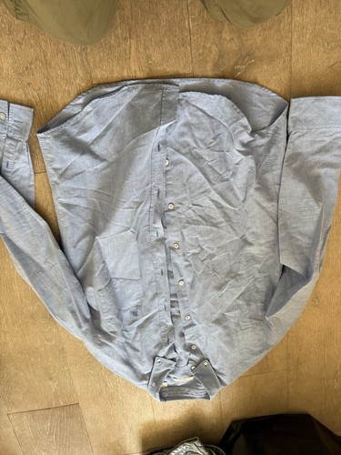 Camicia uomo burberry brit blu - uomo,