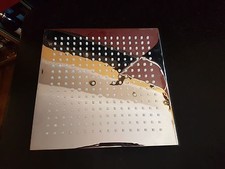 Soffione in ottone quadro 300x300mm con snodo(pezzo d expo)MAI USATO