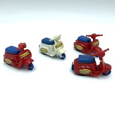 VINTAGE ANNI 80 LOTTO 4 MINI VESPA GIOCATTOLO#AB
