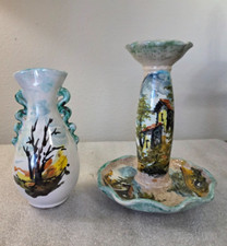 Vaso e candelabro G Barille