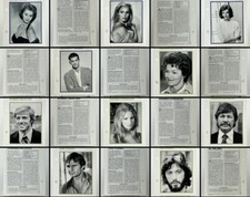 Scheda Enciclopedia Vintage Hollywood Movie Stars Edito Services - Scegli tu