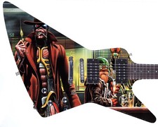 Guitar Skin Axe Wrap Reskin