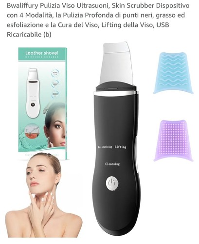 Pulizia viso ultrasuoni skin - pulizia,