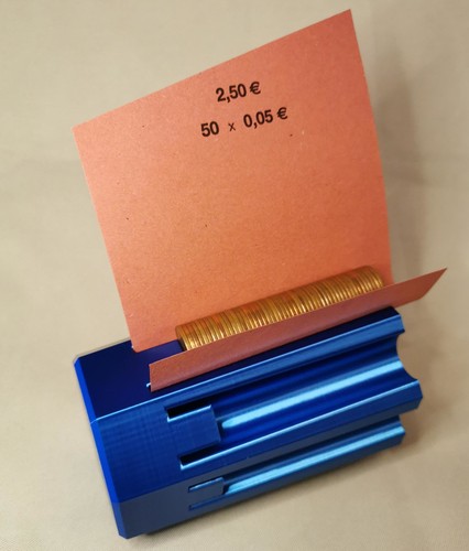 Rullo per monete euro - rullo,