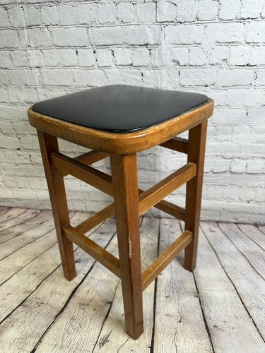 Sgabello utilitario vintage
