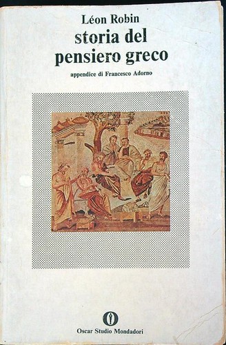 Storia del pensiero - storia, greco