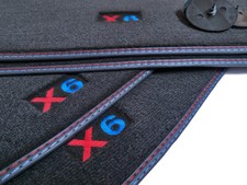 4 tappetini logo X6 per BMW X6