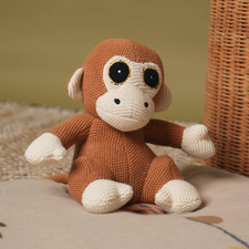 Handmade Crochet Doll,  Monkey