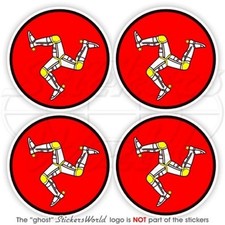 Adesivo casco bici ISLE of MAN