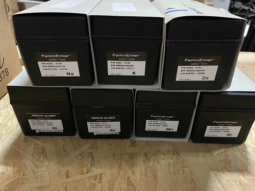 Lot aas perkin elmer lamps - lot,