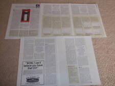 Mark Levinson n.33H Amplificatore Mono Recensione,5 pgs,1998