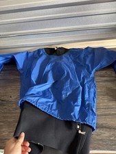 Tuta Bare Drytop Kayak Paddle Giacca Top Blu USA Taglia M